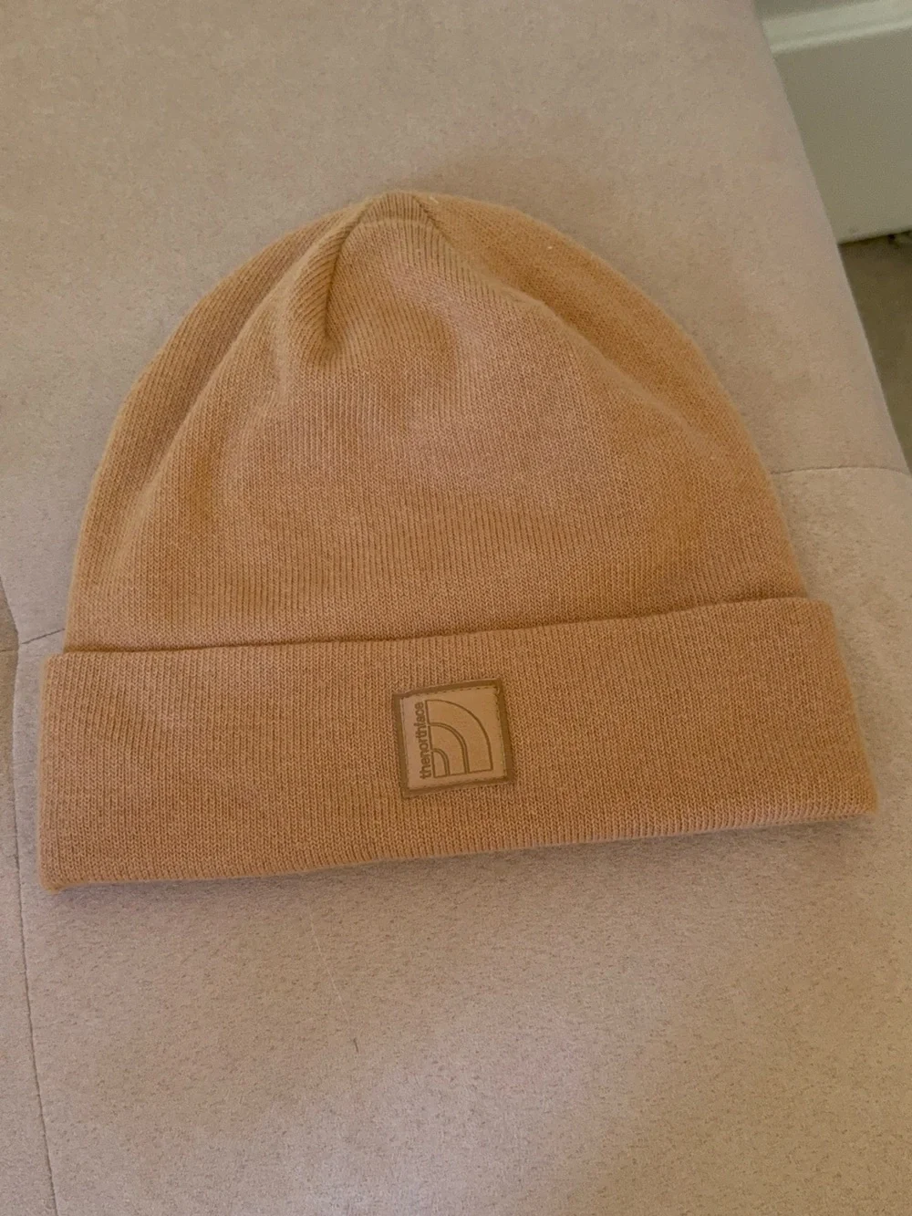 The North Face Men's Beanie in Camel/Tan